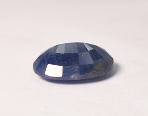 Dark <b>Blue</b> <b>Sapphire</b> Faceted Cut: 13.20 ct (Approx) Natural Untreated <b>Sapphire</b> Gemstone Oval 16.5X12.5X7 mm September Birthstone - Product Image 4