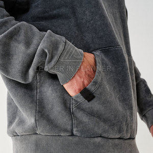 Nuevo Diseño, Chándal Informal de Alta Calidad para Hombre, Lavado Ácido, Ropa de Otoño e Invierno, Transpirable, Chándal Lavado Ácido para Hombre, Venta al por Mayor - Product Image 2