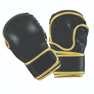Gants de grappling en cuir personnalisés pour l'entraînement MMA, protection des mains pour le kickboxing, le Muay Thai, gants de boxe MMA à étiquette privée - Product Image 6