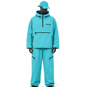 OEM Men's Outdoor Windbreaker <b>Set</b> Stylish Athletic Wear - Product Image 6