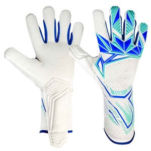 Customized Adult PU Hand Protection Gloves Shockproof Latex Sports Goalkeeper Gloves for Soccer Training - Product Image 4