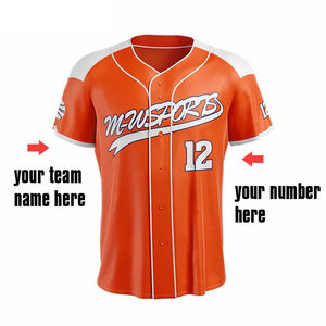 เสื้อเบสบอลลายทางแบบสตรีท ดีไซน์เองได้ ใส่ได้ทั้งชายและหญิง สไตล์ฮิปฮอป ระบายอากาศได้ดี ไซส์ใหญ่พิเศษ ผลิตจากโพลีเอสเตอร์ 100% สีตามสั่ง ไซส์ S-5XL - Product Image 1