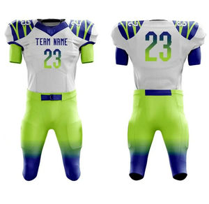 Uniformes de Fútbol Americano Sublimados al Por Mayor con Nombre y Número del Equipo, Precio de Fabricante - Product Image 4