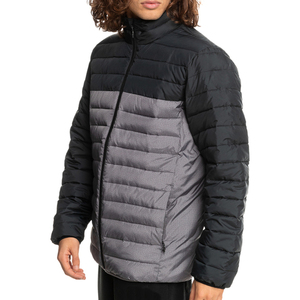 Canada Parka Reversible Breathable Windproof <b>Men's</b> Bright Face Trend Short Thick Winter Bomber Shiny Puffer Canvas <b>Jacket</b> - Product Image 1