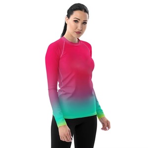 Camisetas de Cuello Redondo para Mujer, Ajustadas, con Logotipo, Transpirables, de Jersey de Poliéster Sublimado - Product Image 3