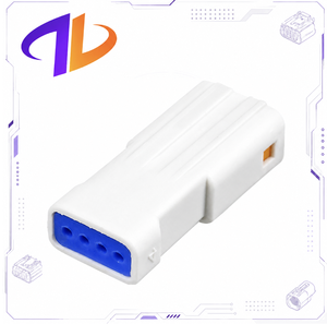 Connecteur de faisceau de câbles automobile 04T-JWPF-VSLE-S compatible, 4 broches mâle, étanche IP66, contact en cuivre, nylon, 3A, 12V, 2,0 mm - Product Image 2