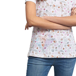 Polo blanc imprimé pour femme Puffin Sports, manches courtes, coupe classique, respirant, décontracté, pour le printemps et l'été, fabriqué par un fabricant OEM - Product Image 5
