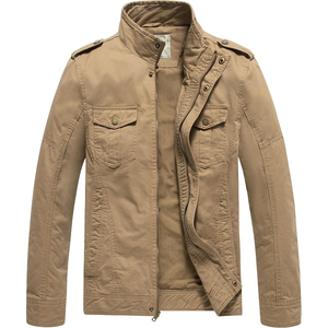 <b>Men</b>’s Field Style <b>Jacket</b> Custom Outdoor Workwear Durable <b>Lightweight</b> Multi Pocket Casual Utility <b>Jacket</b> - Product Image 1