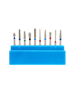 ชุดดอกสว่านเพชร Surtechs FG รุ่น FG102 สำหรับเตรียมฟันกราม 10 ชิ้น อุปกรณ์ทันตกรรม - Product Image 1