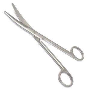 กรรไกรผ่าตัดโค้ง Medivolve ขนาด 5.5 นิ้ว ผลิตจากเหล็กกล้าไร้สนิม ได้รับการรับรองมาตรฐาน CE ISO ขายส่งโดยผู้จัดจำหน่ายชั้นนำสำหรับเครื่องมือผ่าตัด - Product Image 1