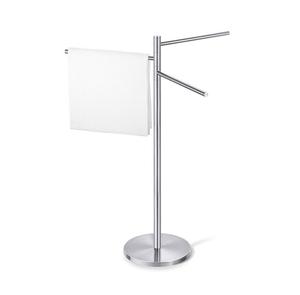 Porte-serviettes avec étagères de rangement, noir, design élégant, nouveau modèle, décoration de luxe, vente en gros, grande taille - Product Image 5