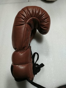 Guantes de Boxeo Profesionales RECENT de 8 oz, Ligeros y Personalizables, con Cordones, para Entrenamiento de Fitness, MMA y Sanda, Equipo de Entrenamiento de Cuero - Product Image 4