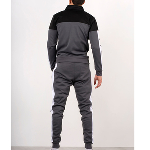 Survêtements pour hommes en coton 100% tissé, coupe-vent, imperméables, respirants, col montant, pour le jogging et le streetwear - Product Image 5