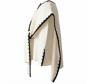 Chal Triangular de Tela Tejida Suave para Mujer, Colores Sólidos, Brinda Calor, Chales y Bufandas Tradicionales - Product Image 2