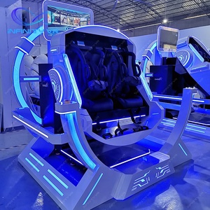 720 thực tế ảo Kính 360 độ 4k VR gia đình ghế bay VR thu hút 9D Máy trò chơi roller coaster VR 360 giả lập - Product Image 3