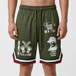 กางเกงขาสั้นออกกำลังกายผู้ชาย Street Pro Industries รุ่น High Street - ผ้าโพลีเอสเตอร์ตาข่าย 100% เอวกลาง ยืดหยุ่น ระบายอากาศได้ดี มีกระเป๋า แห้งเร็ว - Product Image 4