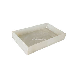 Bandeja de Lujo Moderna de Mármol para Servir Artículos de Hotel, Elegante Bandeja Decorativa para Baño y Ducha - Product Image 1