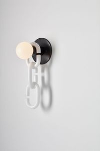 Chaînes en résine transparente colorées, modernes et faites à la main pour la décoration murale, projets de bricolage, séparateurs de pièce, accessoires de rideaux - Product Image 2