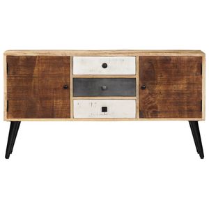 Buffet en bois de manguier massif 46,5"x11,8"x24,4" – Meuble élégant et durable - Product Image 2