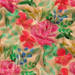 Tela de Chifón Floral de 54/55 Pulgadas de Ancho, Ligera y Transparente, para Disfraces, Bufandas, Chales y Textiles para el Hogar - Product Image 5