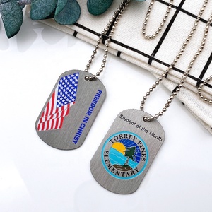 Etiquetas de perro de metal con logotipo personalizado, collar de etiqueta de perro de aleación de zinc grabado, etiqueta de identificación de nombre de impresión de esmalte duro suave, Marktex - Product Image 4