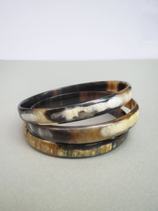 Modern Design Best Quality Buffalo Horn Bangle <b>Set</b> at Bulk Price From India Buffalo Horn Jewelry HF CRAFTS - Product Image 3