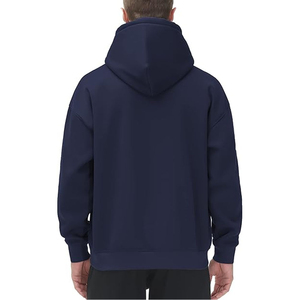 Hoodies imprimés, effet délavé, en coton épais, molleton français, coupe oversize pour hommes - Product Image 5