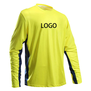 Chemises de bain pour hommes, Rash Guard UPF 50+, protection UV, séchage rapide, respirantes, écologiques, en Spandex/Polyester, pour la pêche et la plage, T-shirt OEM - Product Image 5