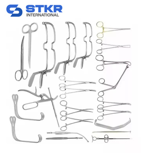 Kit de chirurgie pour l'élimination des amygdales, 23 pièces, ensemble d'instruments ORL en acier inoxydable, Classe I CE - Product Image 2