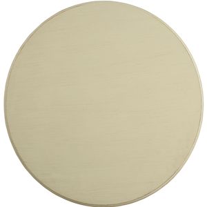 Tavolino d'Appoggio con Base a Piedistallo Bianco Antico, Elegante Arredamento per Soggiorno - Product Image 2