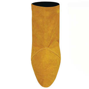 Calzado de Seguridad Industrial de Alta Calidad, Botas de Soldadura de Cuero Vacuno con Cubiertas de Zapatos Resistentes a Altas Temperaturas - Product Image 4