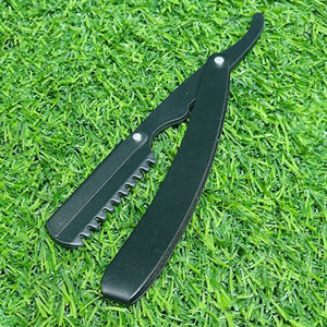 Cut Throat Folding Straight Razor with <b>Swing</b> Lock Professional Barber Thinning Razor for Precision Shaving and Hair Styling - Product Image 4