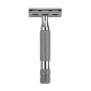 Rasoir à double tranchant réutilisable en acier inoxydable, rasoir durable pour le soin de la barbe, pour usage professionnel et personnel - Product Image 3