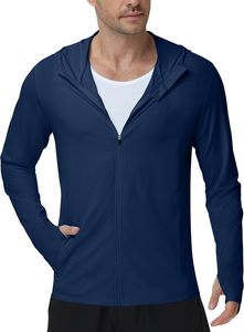 Sudadera con Capucha Gris para Hombre, Último Modelo, Corte Regular, Algodón French Terry, Color Sólido Informal, con Bolsillo, Cierre de Cremallera, Bordada, para Invierno - Product Image 3