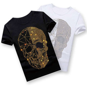 Camiseta brillante para un look casual glamuroso, fiestas o uso diario. - Product Image 2