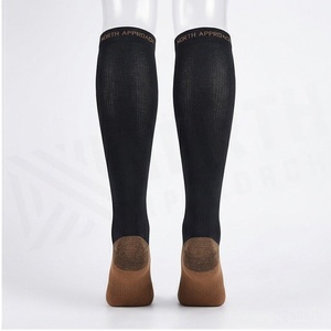 Crew <b>Socks</b> Geometric Pattern Blue Breathable <b>Running</b> <b>Socks</b> for Adults Spring Season - Product Image 2
