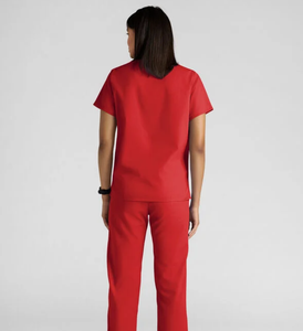 Conjunto de Uniforme Médico Unisex de Punto con 4 Bolsillos, Anti-Pilling, Transpirable, Ecológico, que Absorbe la Humedad, con Detección de Agujas, OEM - Product Image 4