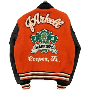 Chaqueta Bomber Varsity para Hombre Talla Grande, Estilo Invernal, Logotipo y Color Personalizados, Corte Ajustado, Venta al Por Mayor - Product Image 4