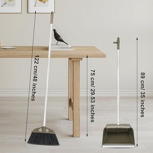 Set Scopa e Paletta con Manico Lungo - Product Image 3