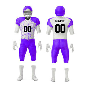 Uniformes de Fútbol Americano Personalizados con Diseño Nuevo 2026-27, Uniformes de Fútbol Americano Sublimados Personalizados - Product Image 1