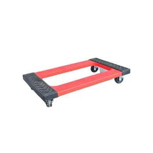 Premium High Capacity 1000lbs Polypropylene Mover Wheel Dolly Smooth Platform Lift Trucks Easily Approach All Directions - Product Image 1