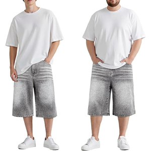 Proveedor de Pantalones Cortos de Mezclilla con Logotipo Personalizado, Estilo Acid Wash, Unisex, Streetwear, Corte Holgado, Vintage - Product Image 4