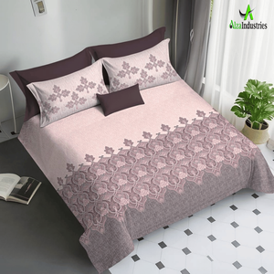 Ensemble de draps de lit en coton pur de luxe, taille king, avec housses d'oreiller |   Literie de qualité hôtelière supérieure sans couture pour la vente en gros - Product Image 1