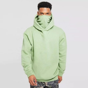 เสื้อฮู้ดผู้ชายแบบสั่งทำพิเศษ ทรงโอเวอร์ไซส์ ไหล่ตก ผู้ผลิตเสื้อฮู้ดหนานุ่ม เสื้อฮู้ดผู้ชายผ้าฟลีซ - Product Image 1