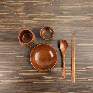 Vente en gros d'ustensiles en bois 100% naturels et écologiques du Vietnam designs durables en bambou à bon prix - Product Image 1