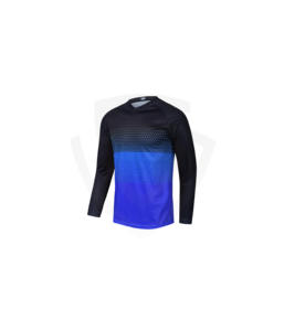 Long Sleeve Sublimation Printed Motocross Racing Jersey Unisex <b>Motorcycle</b> Wear Adult Quick Dry Custom Race Team Professional - Product Image 2