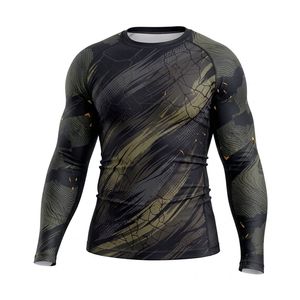 Camiseta de Compresión de Poliéster y Spandex de Marca Privada para Marcas de MMA y Minoristas de Ropa Deportiva en EE. UU. - Product Image 3