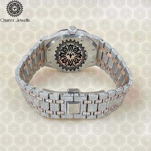 Montre Tonneau de Luxe Charm_Jewells en Acier Inoxydable 38mm, Analogique, Verre Saphir, Lumineuse, Unisexe, Mouvement Quartz Tendance - Product Image 5