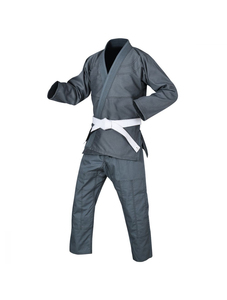 Kimono de karaté de haute qualité, uniforme d'entraînement blanc, tenue d'arts martiaux avec veste, pantalon et ceinture blanche, tissu doux, respirant et durable - Product Image 5