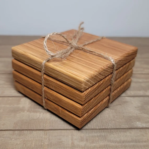 Wood Coaster Heart Shape Wood Decorative Table Accessory Coaster Modern Designer Pieces Wood Coaster - Product Image 4
